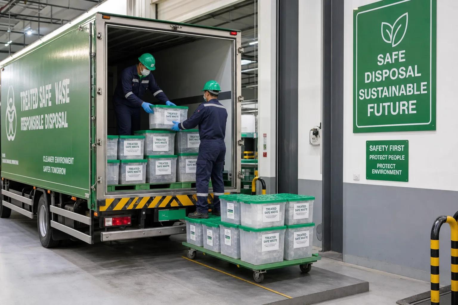Transport-Safe Waste