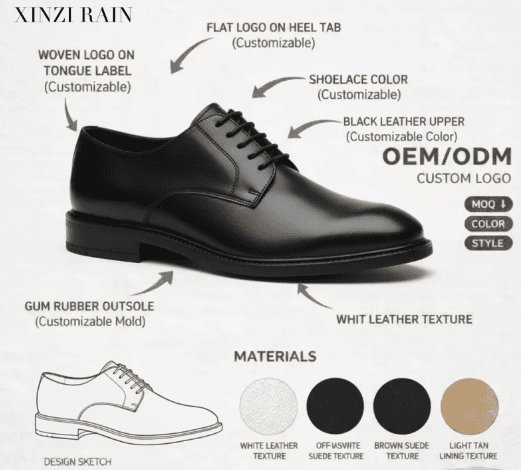 OEM Leather Shoe Comfort: How to Create Truly Comfortable and Durable Custom Leather Shoe Solutions